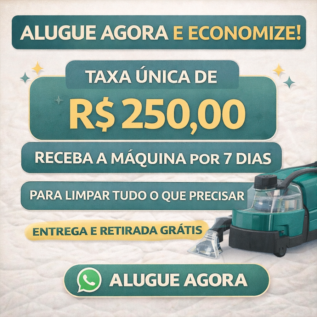 Aluguel de Extratora Copacabana R$250 – Limpeza de Sofá Barato WhatsApp (21) 96630-4504